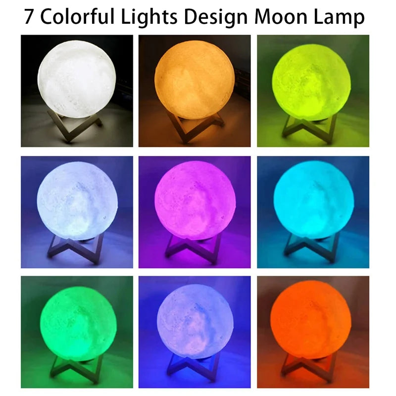 Book Light LED Moon Light Galaxy Light