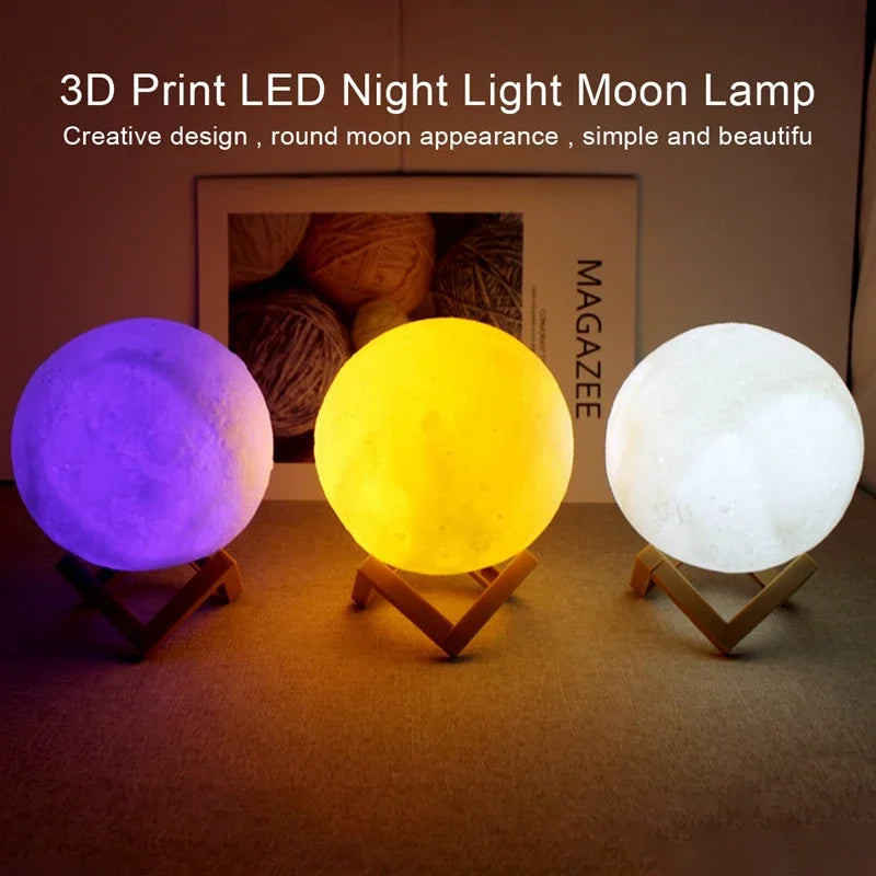 Book Light LED Moon Light Galaxy Light