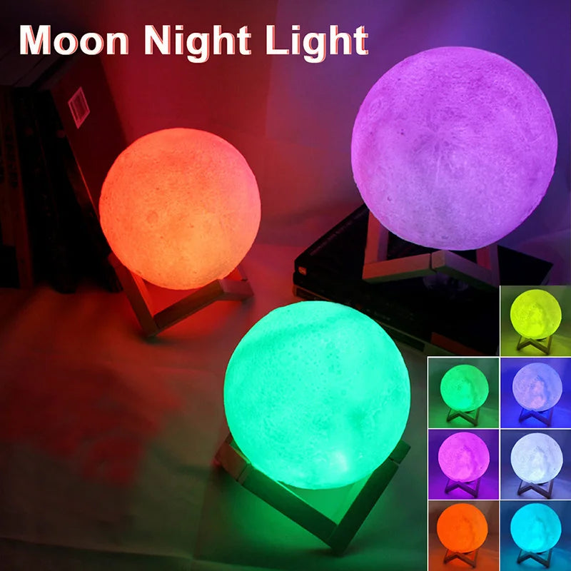 Book Light LED Moon Light Galaxy Light